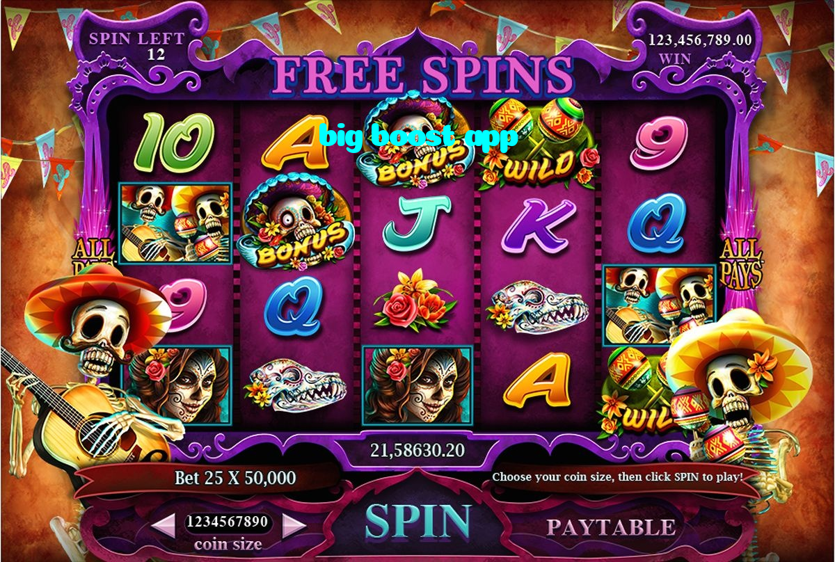 available types of big boost app bet including pre-match live express and system bets